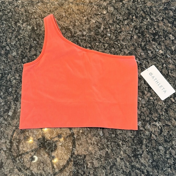 Athleta aurora seamless one shoulder tank NWT L - Picture 1 of 7